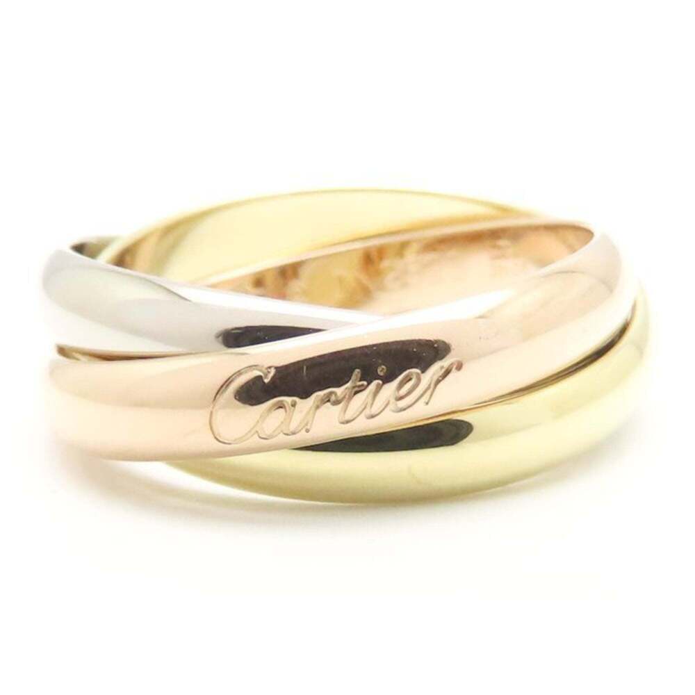CARTIER 18k Gold Trinity Ring #57